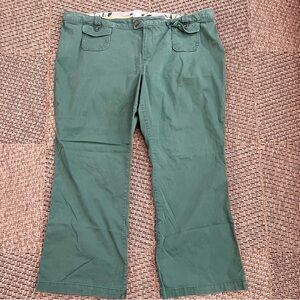 Old Navy Women’s Plus 26 Low Rise Pants Green